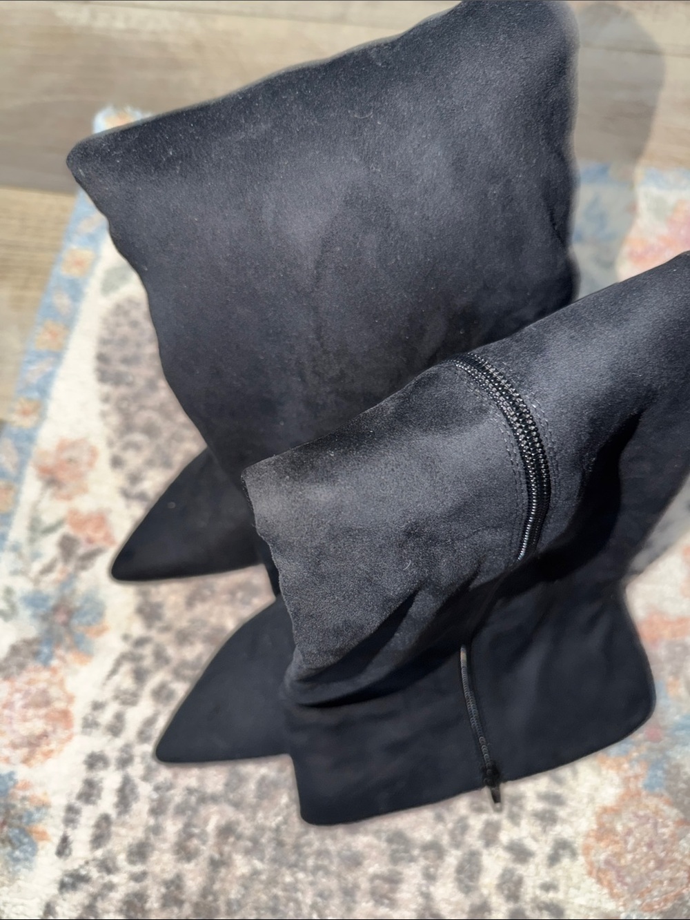 Inc women’s black suede boots
